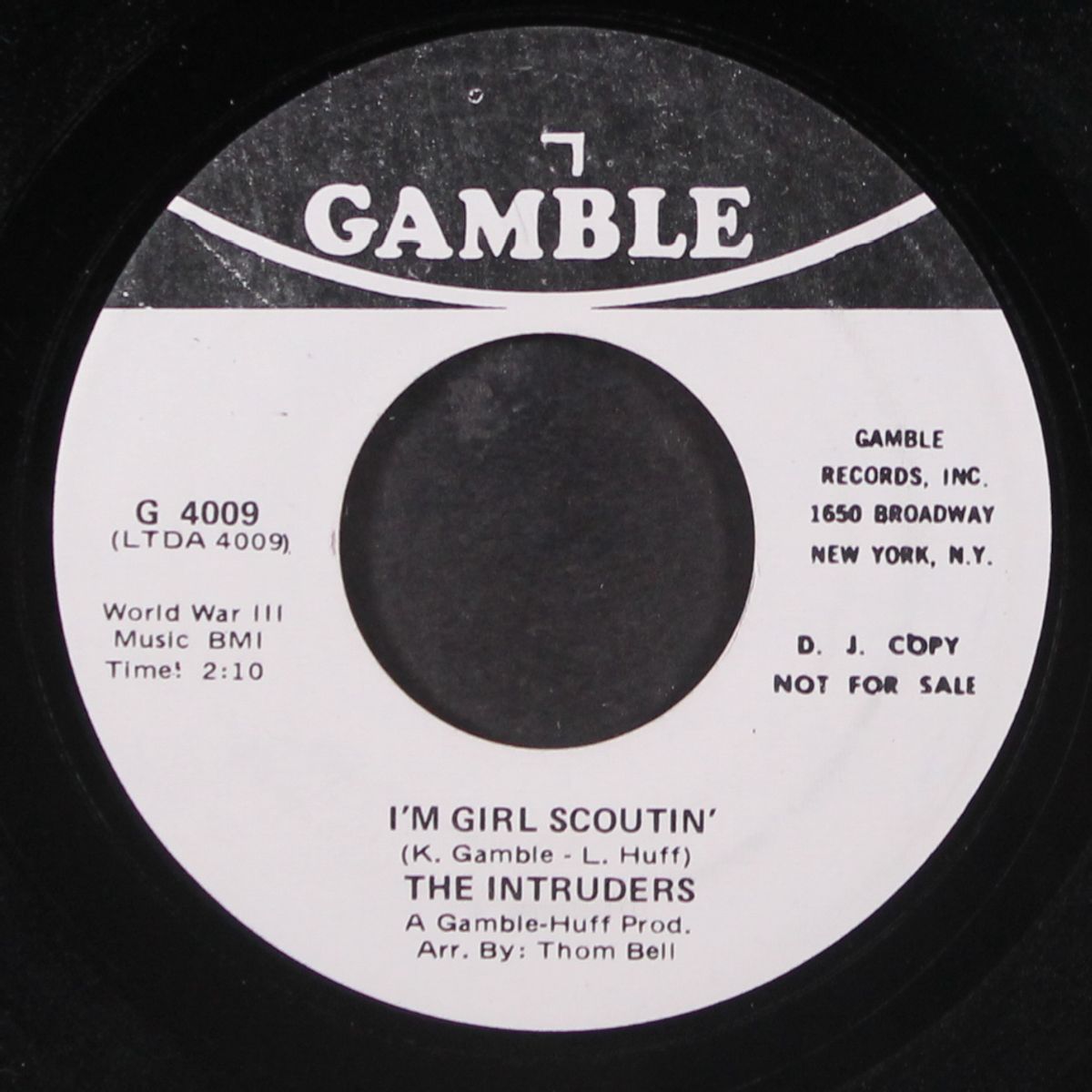 i'm girl scoutin' / same by INTRUDERS