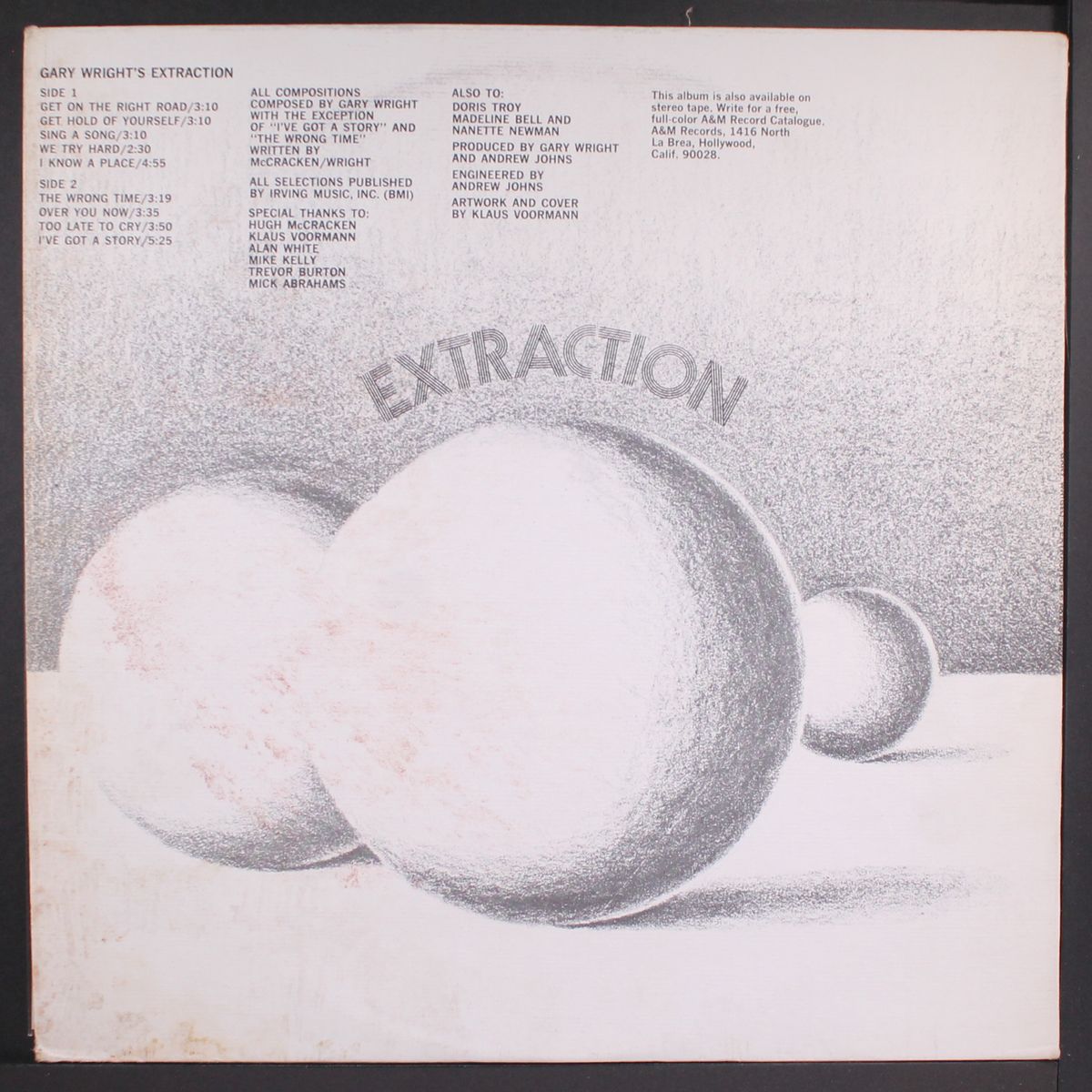 extraction by GARY WRIGHT