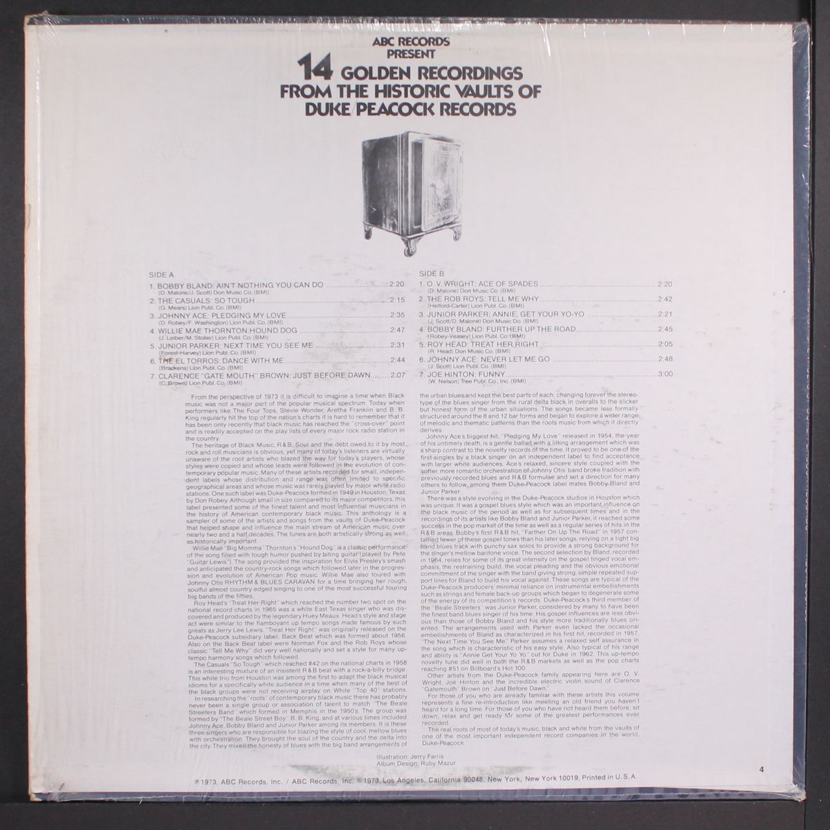 14 golden recordings from the historic vaults of duke/peacock by VARIOUS