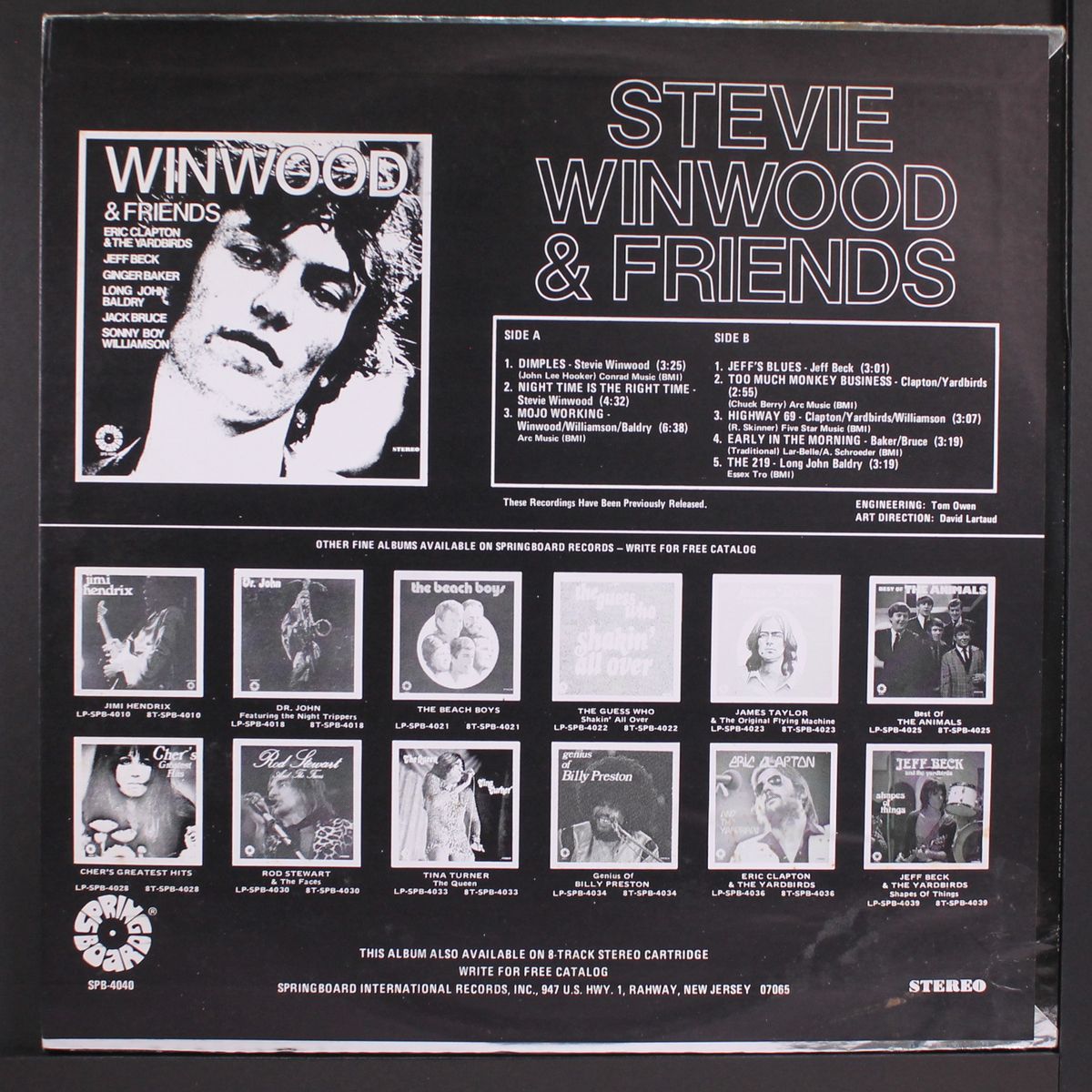 winwood & friends by STEVE WINWOOD & OTHERS