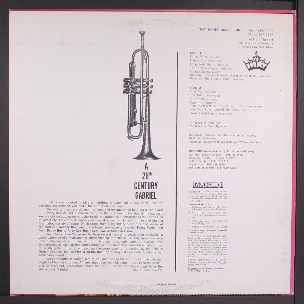 that honey horn sound by AL HIRT