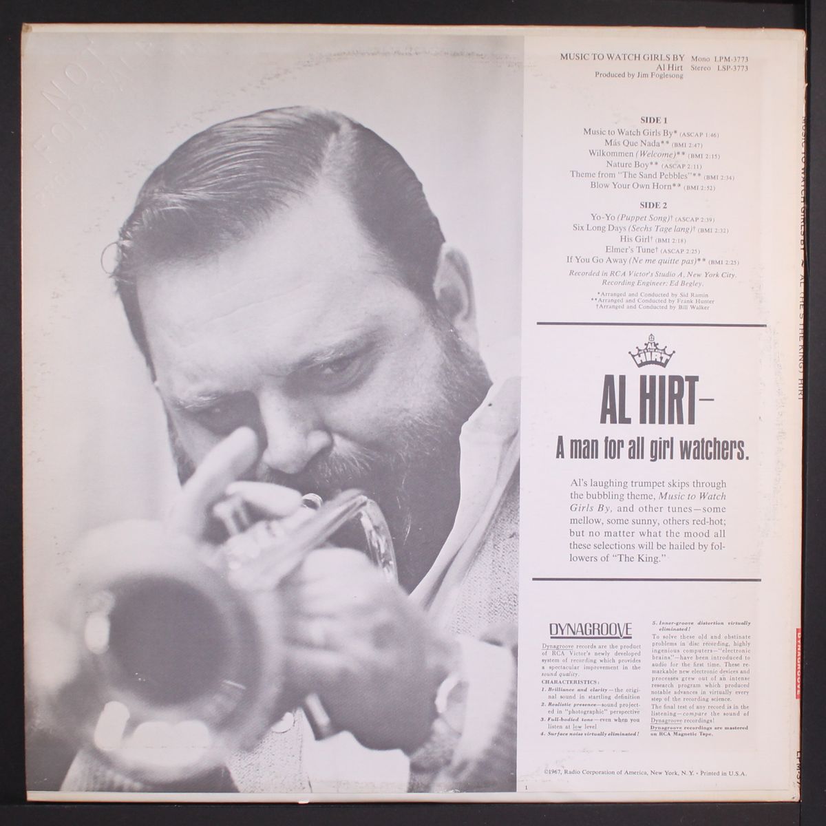 music to watch girls by by AL HIRT