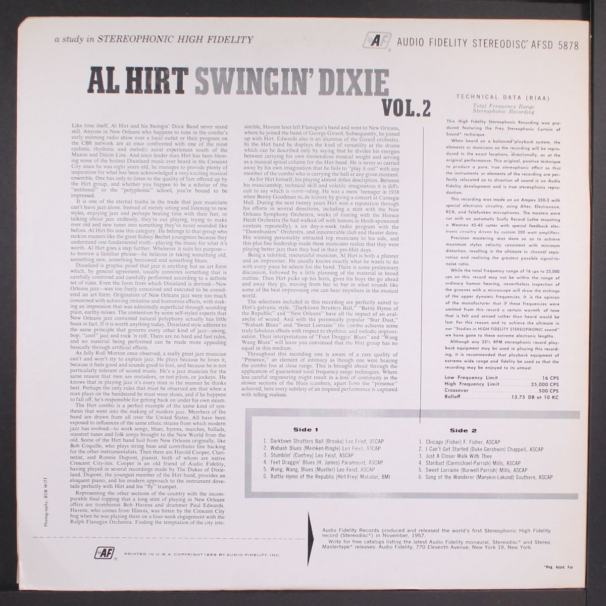 swingin' dixie, vol. 2 by AL HIRT