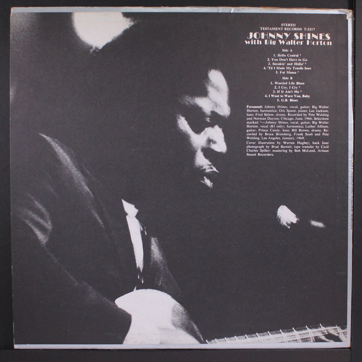 with big walter horton by JOHNNY SHINES