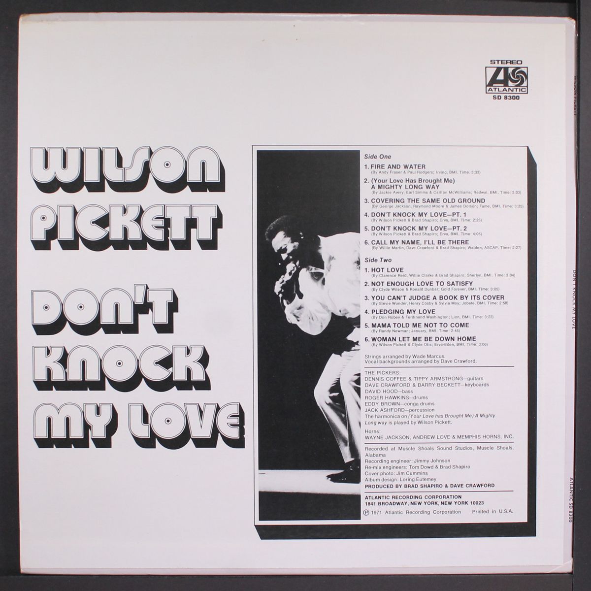 don't knock my love by WILSON PICKETT