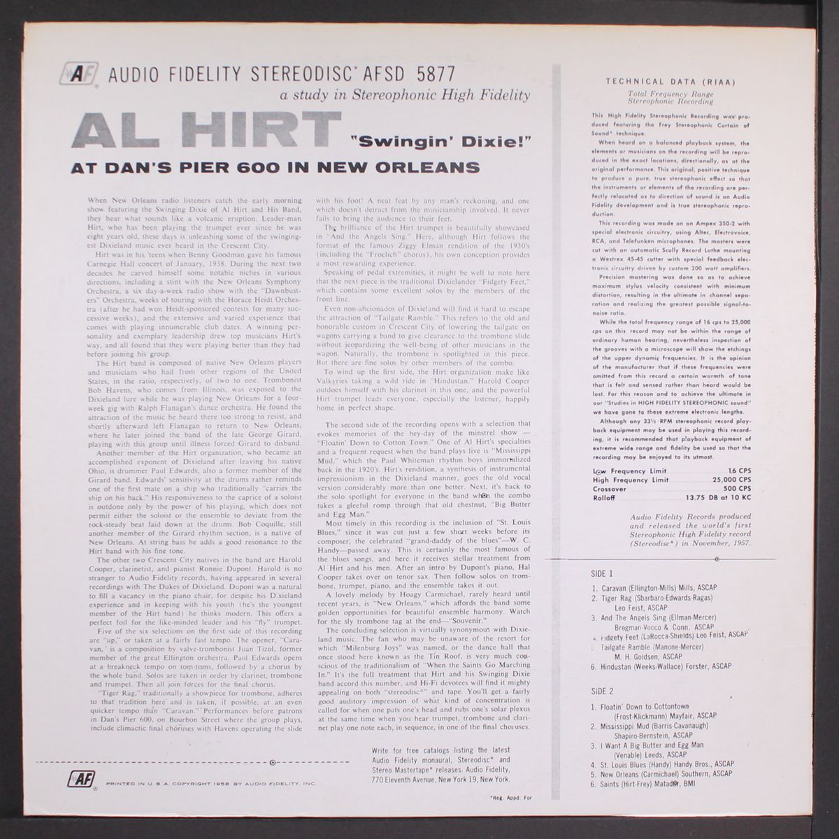 swingin' dixie by AL HIRT