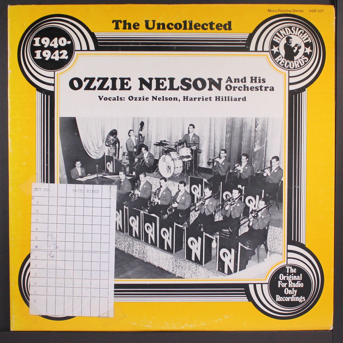 the uncollected 1940-1942 by OZZIE NELSON