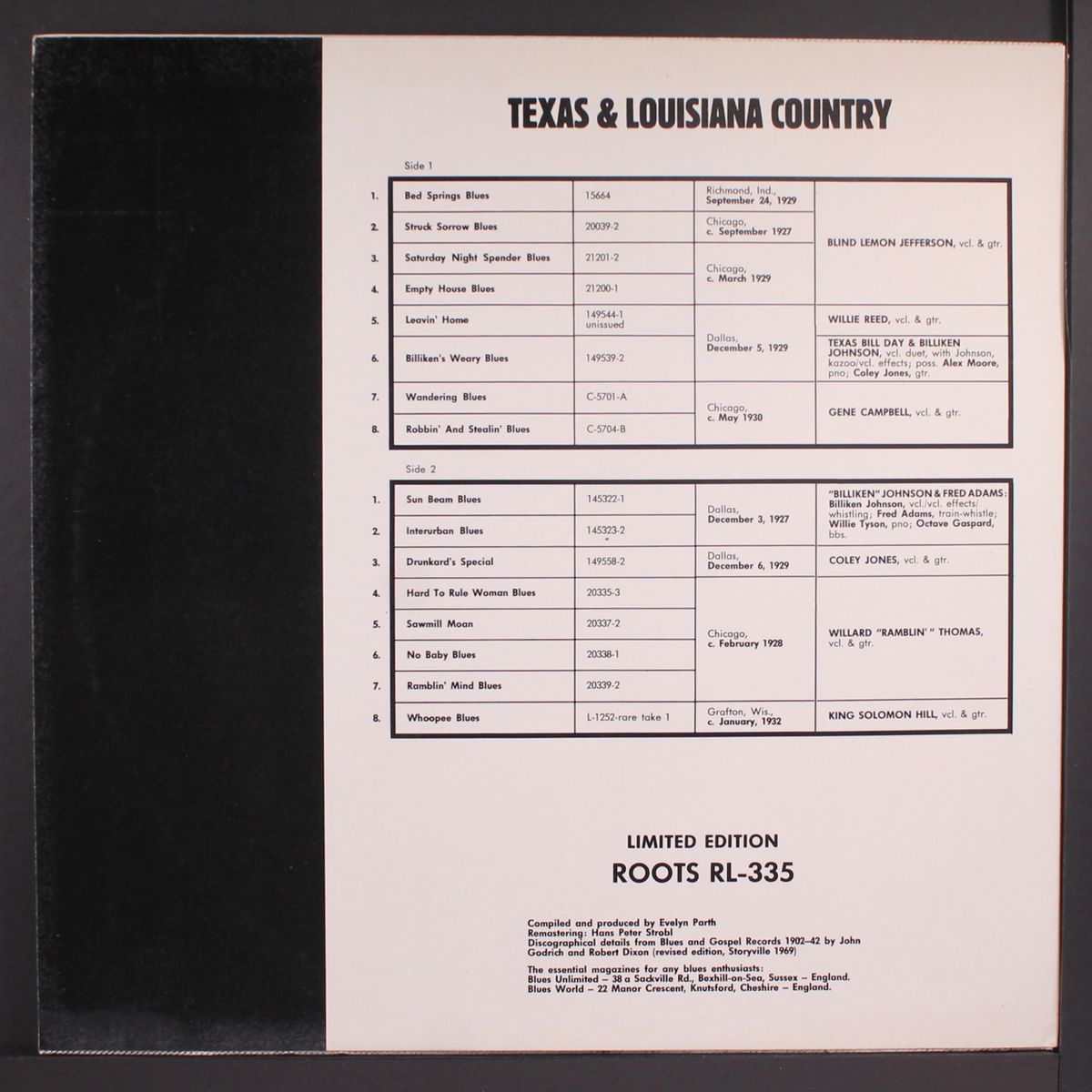texas & louisiana country by VARIOUS