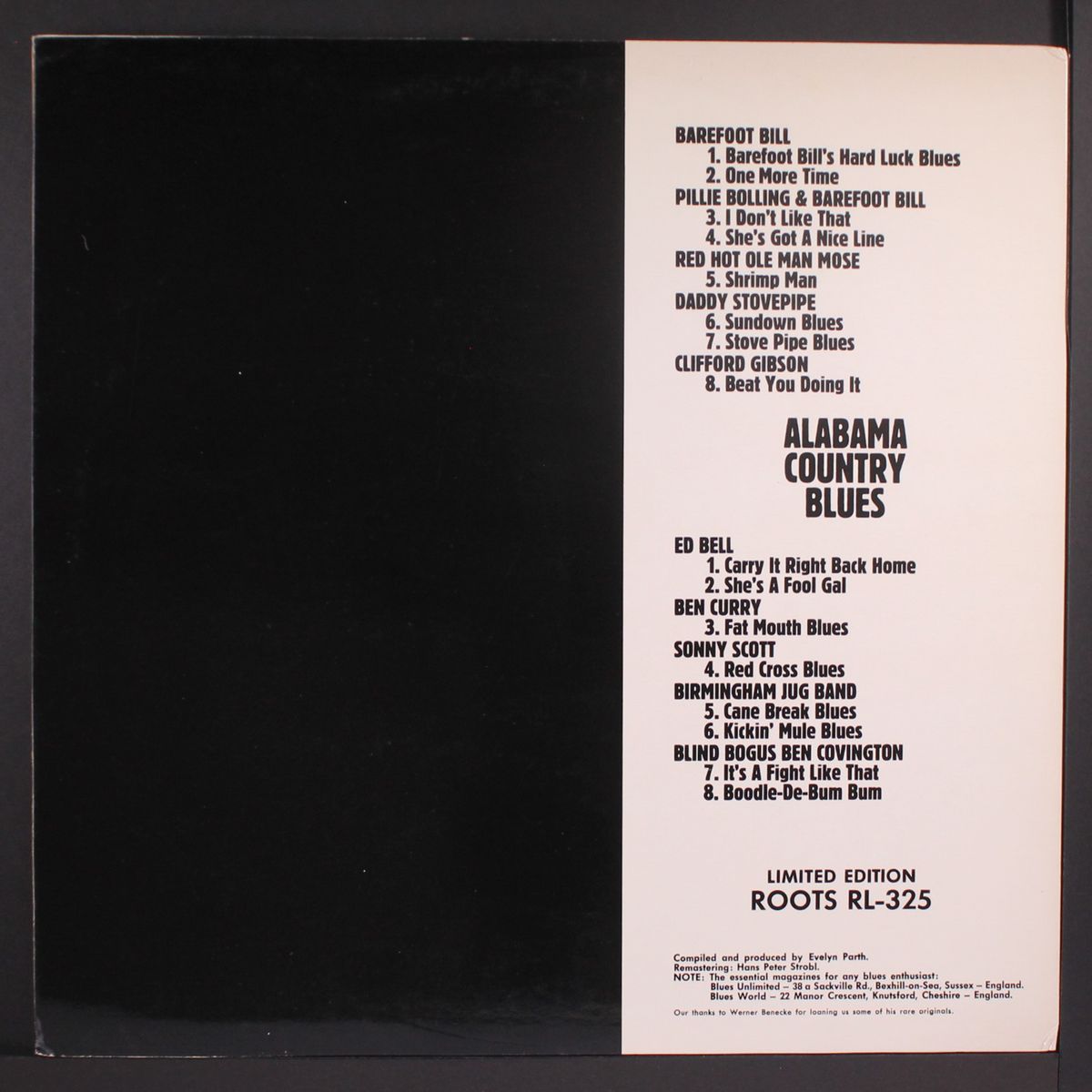 alabama country blues by VARIOUS