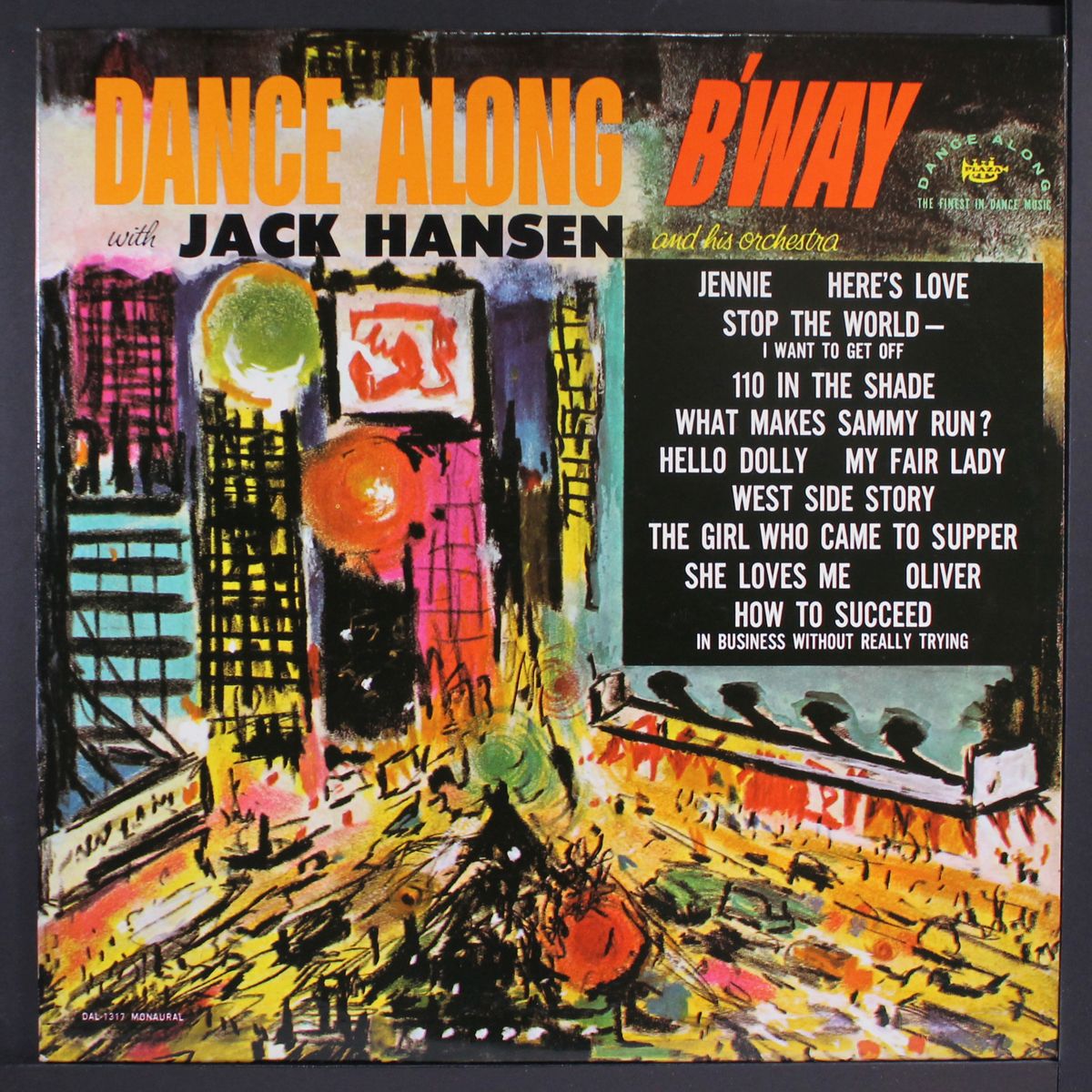 dance along b'way by JACK HANSEN