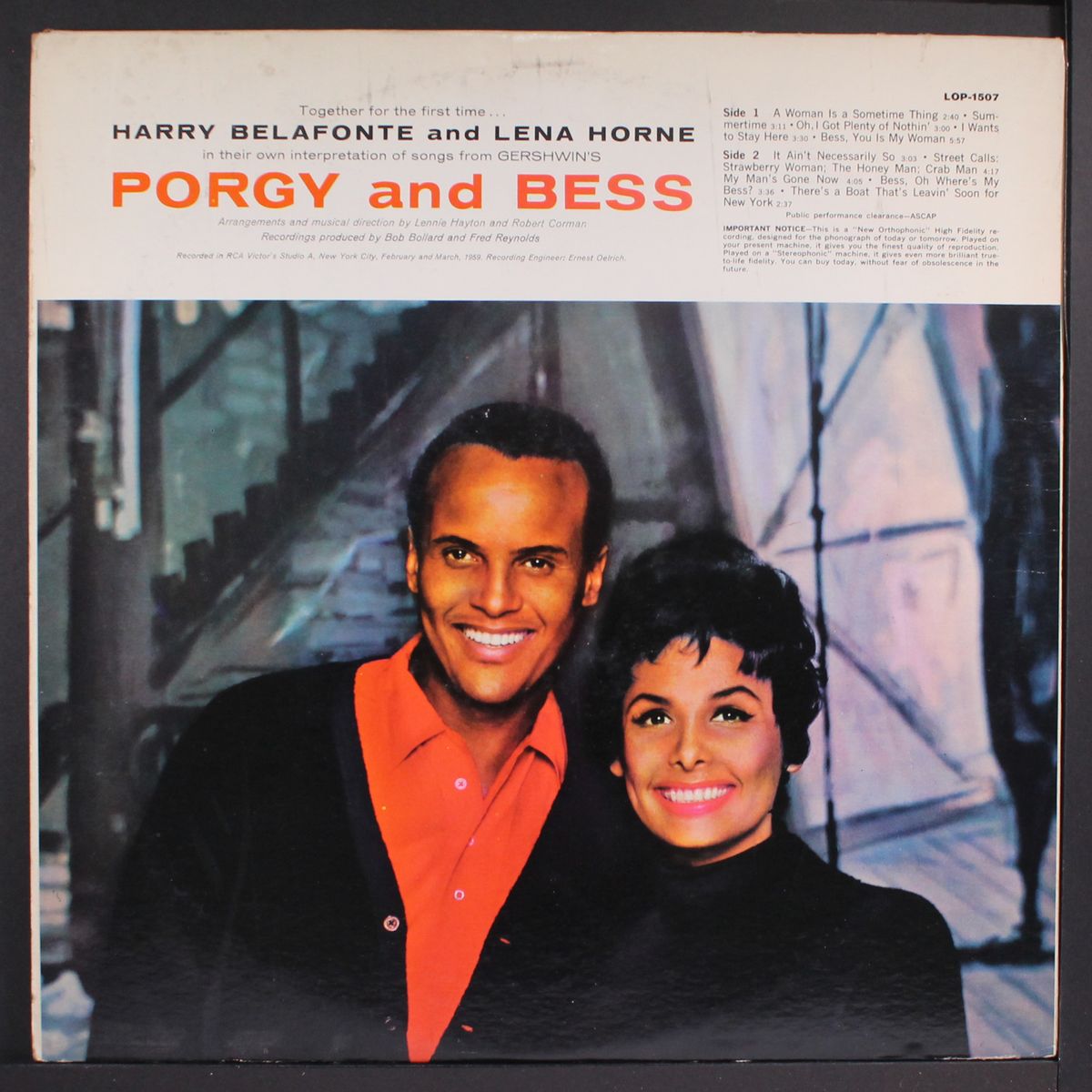 porgy and bess by LENA HORNE & HARRY BELAFONTE