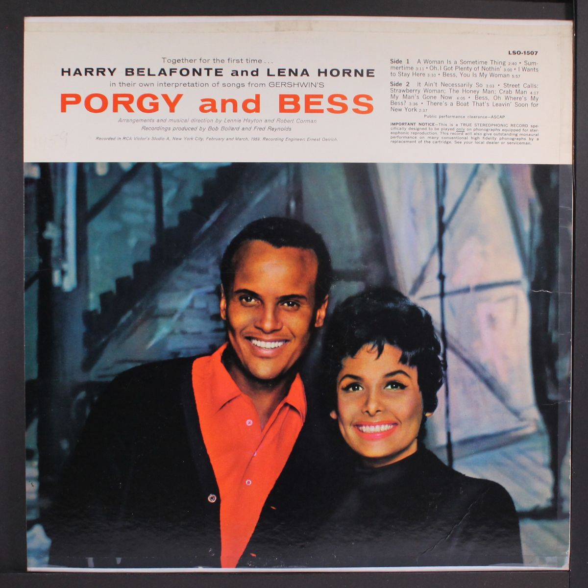 porgy and bess by LENA HORNE & HARRY BELAFONTE