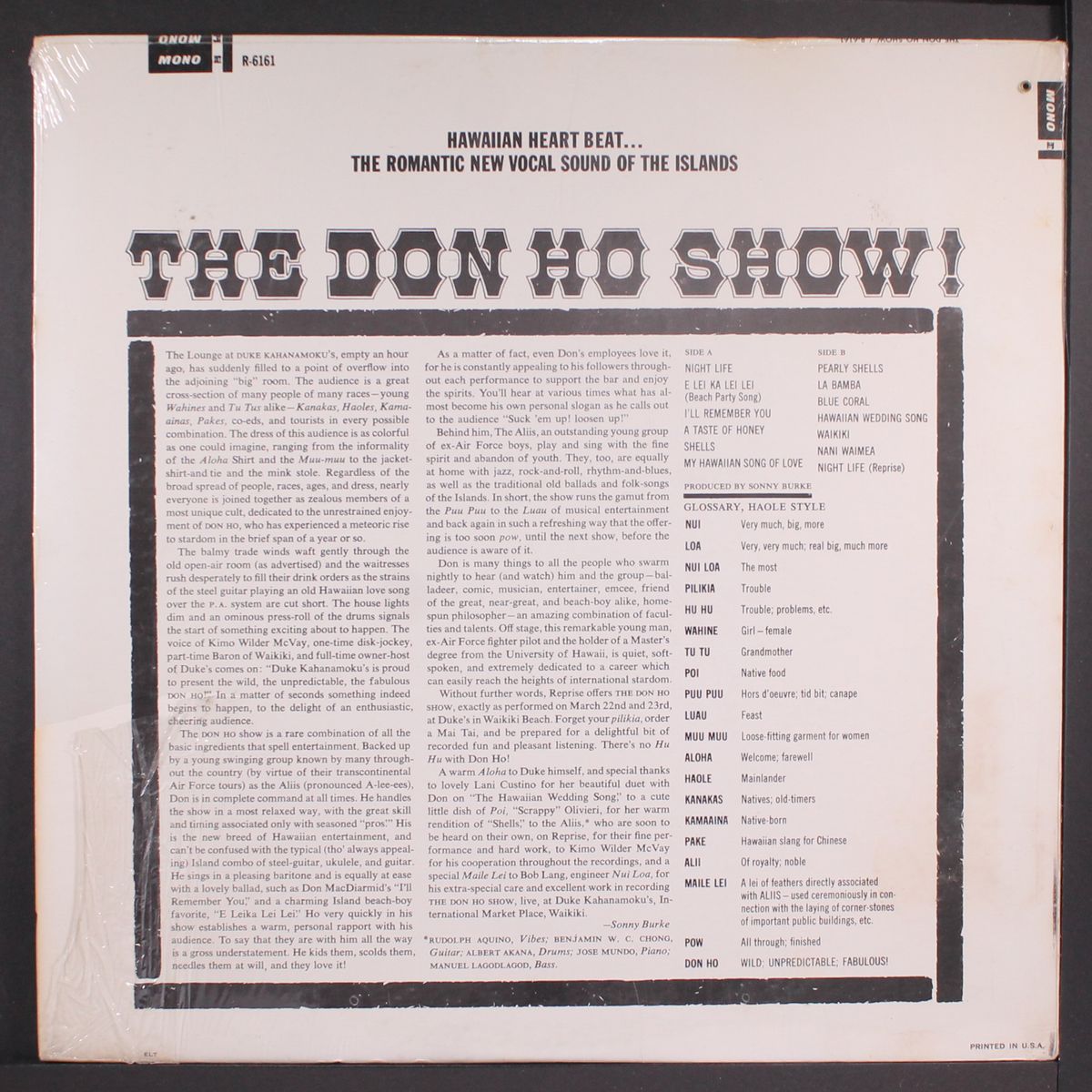 the don ho show! by DON HO
