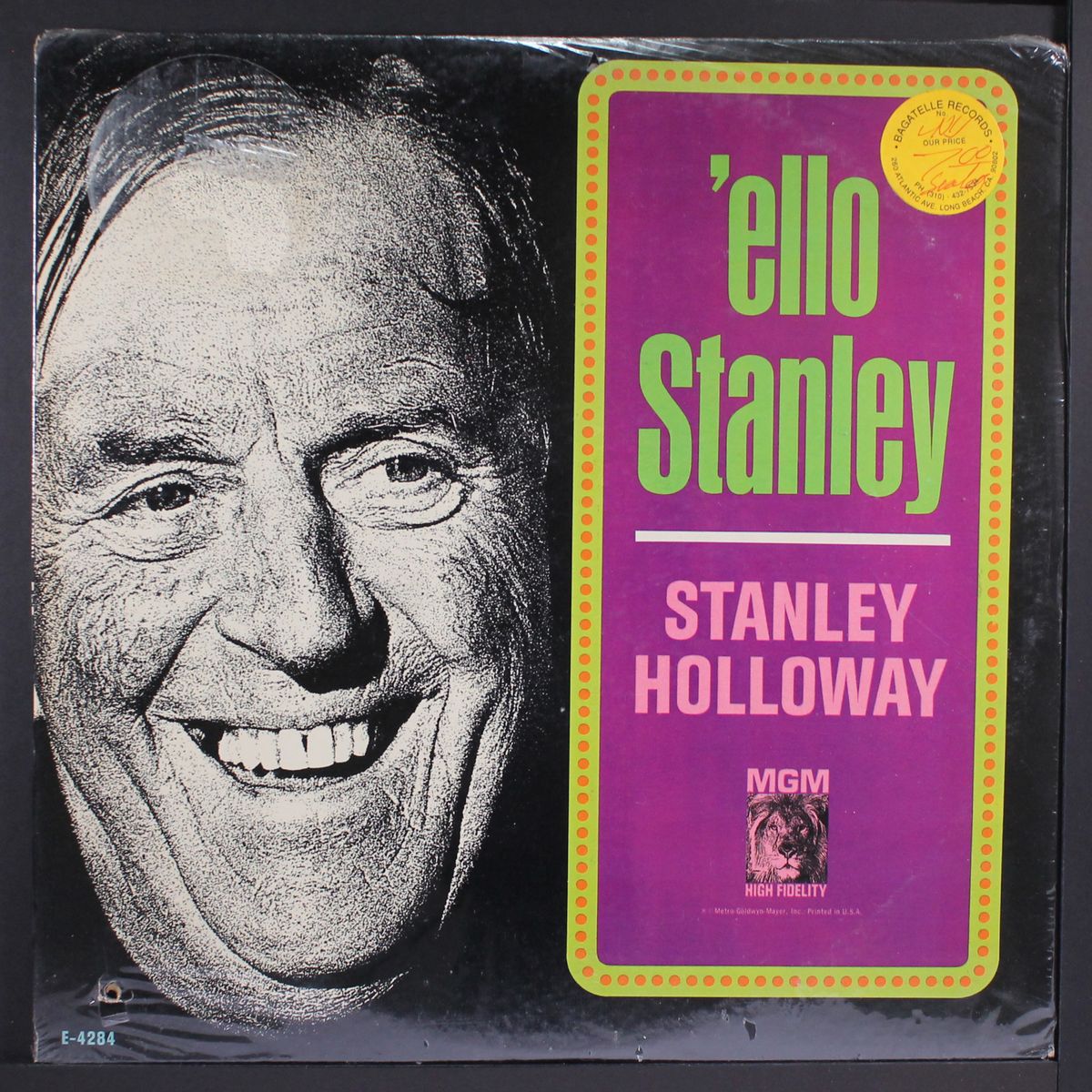 'ello, stanley! by STANLEY HOLLOWAY