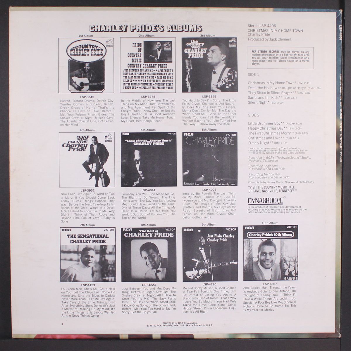 christmas in my hometown by CHARLEY PRIDE