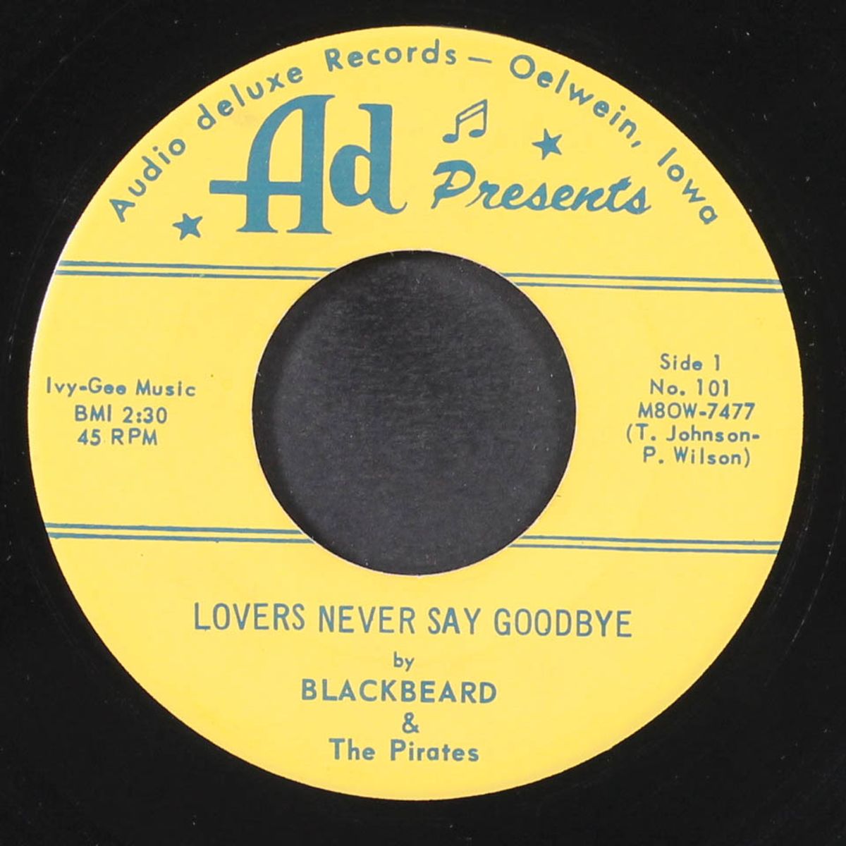 lovers never say goodbye / show me the way to go home by BLACKBEARD & PIRATES