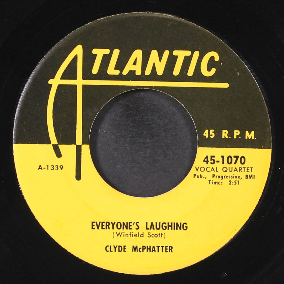 everyone's laughing / hot ziggity by CLYDE MCPHATTER