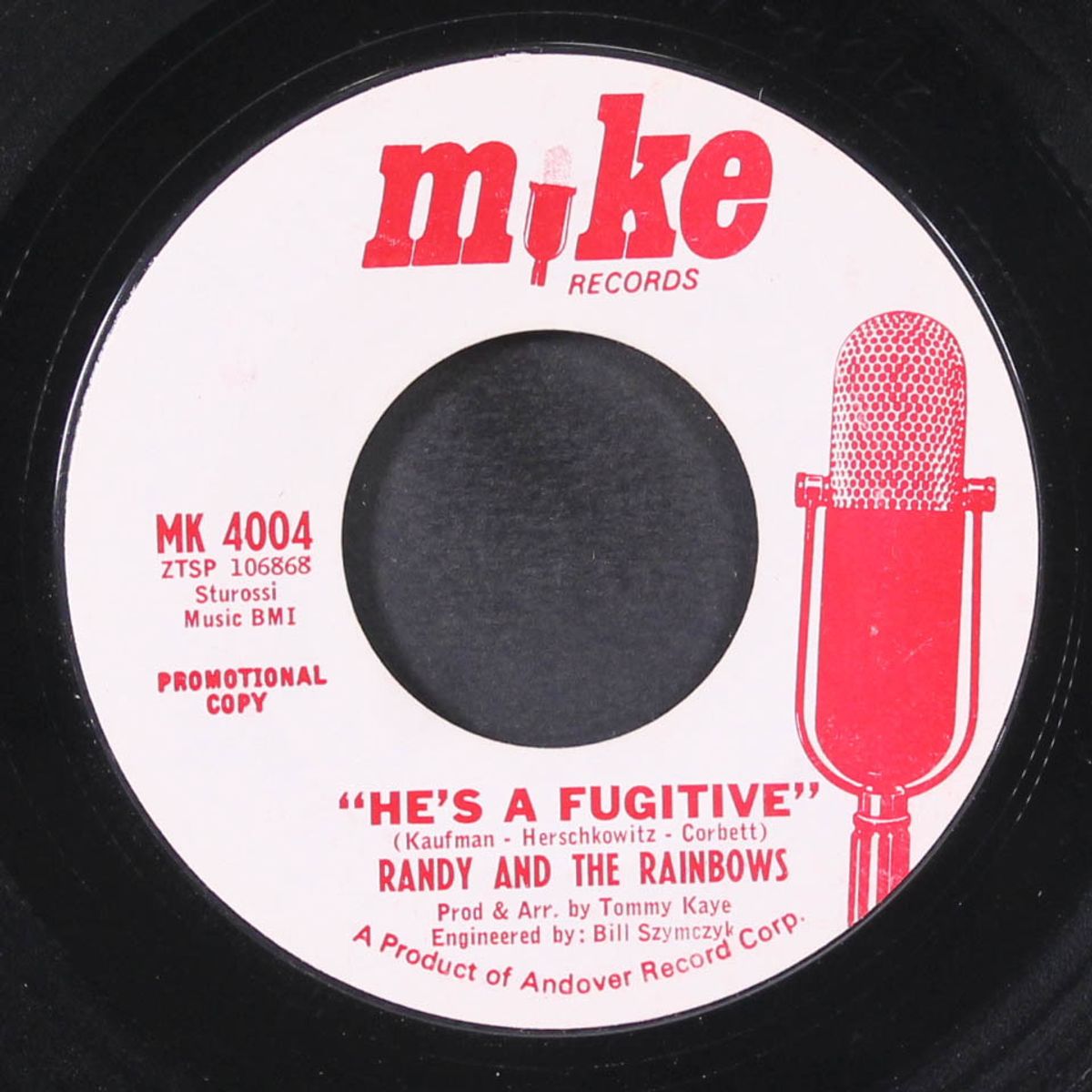 he's a fugitive / quarter to three by RANDY & RAINBOWS