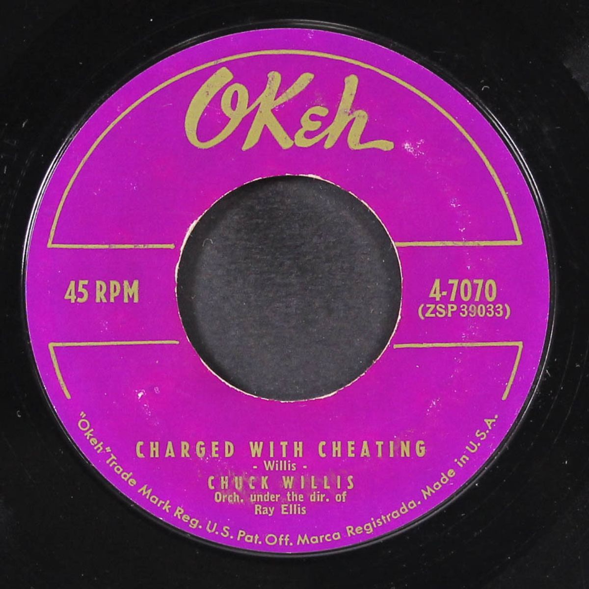 two spoons of tears / charged with cheating by CHUCK WILLIS