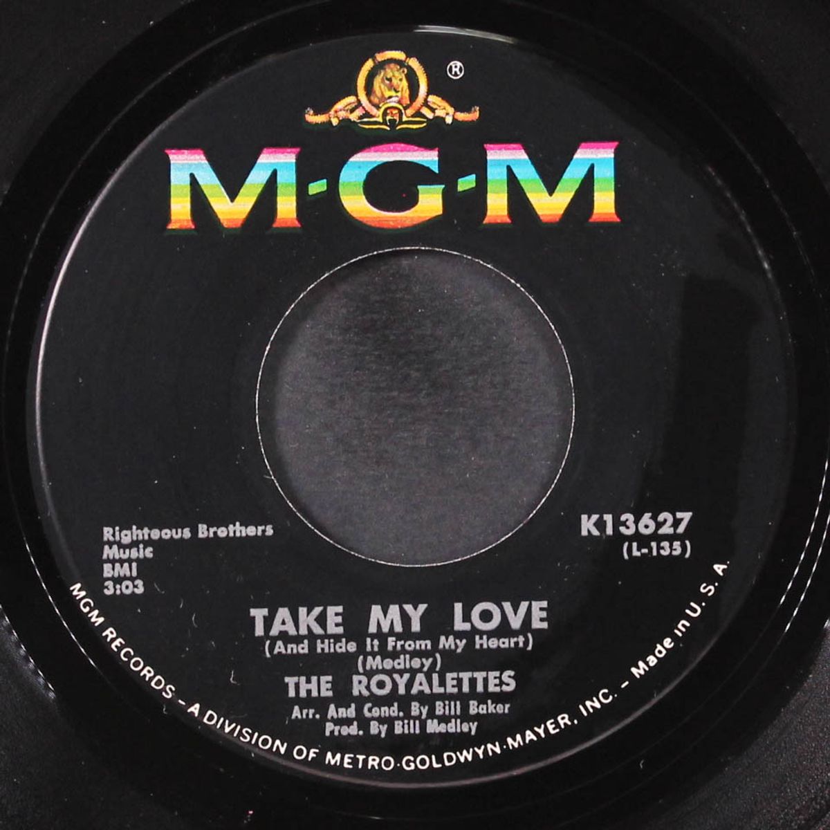 (he is) my man / take my love by ROYALETTES