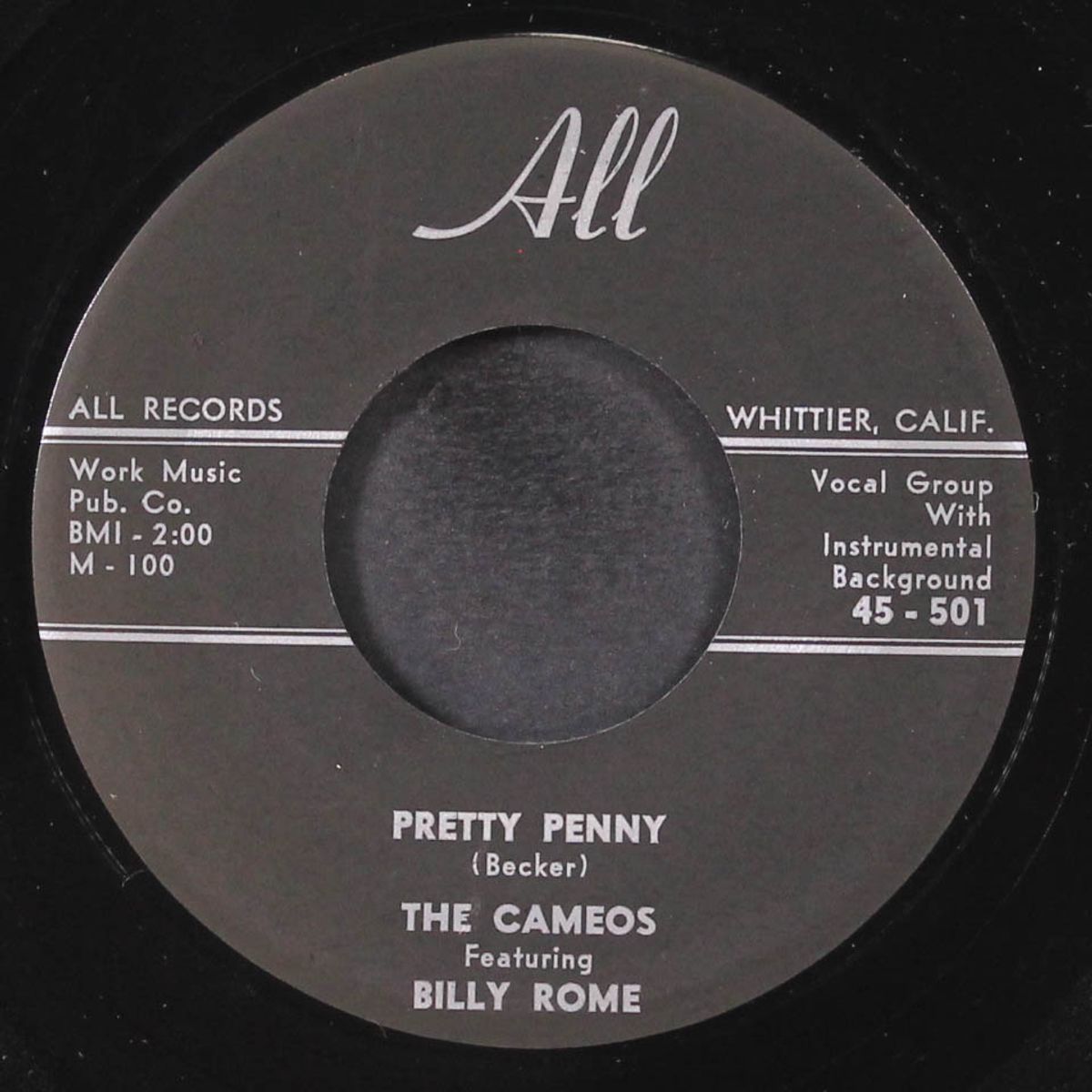 pretty penny / the big baboon by CAMEOS