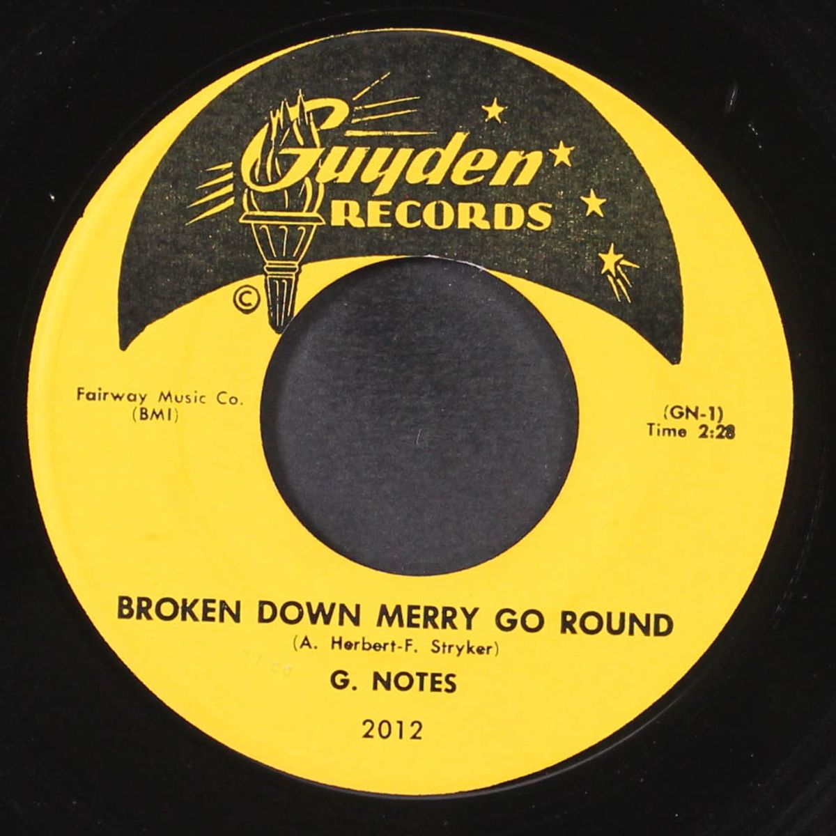 johnny johnny johnny / broken down merry go round by G. NOTES