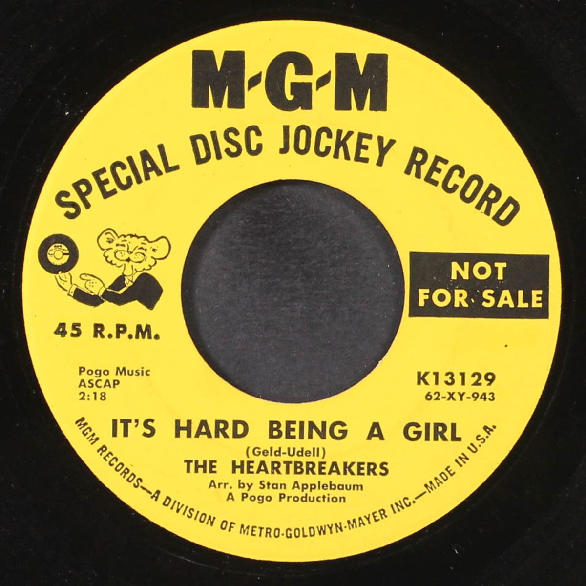 special occasions / it's hard being a girl by HEARTBREAKERS