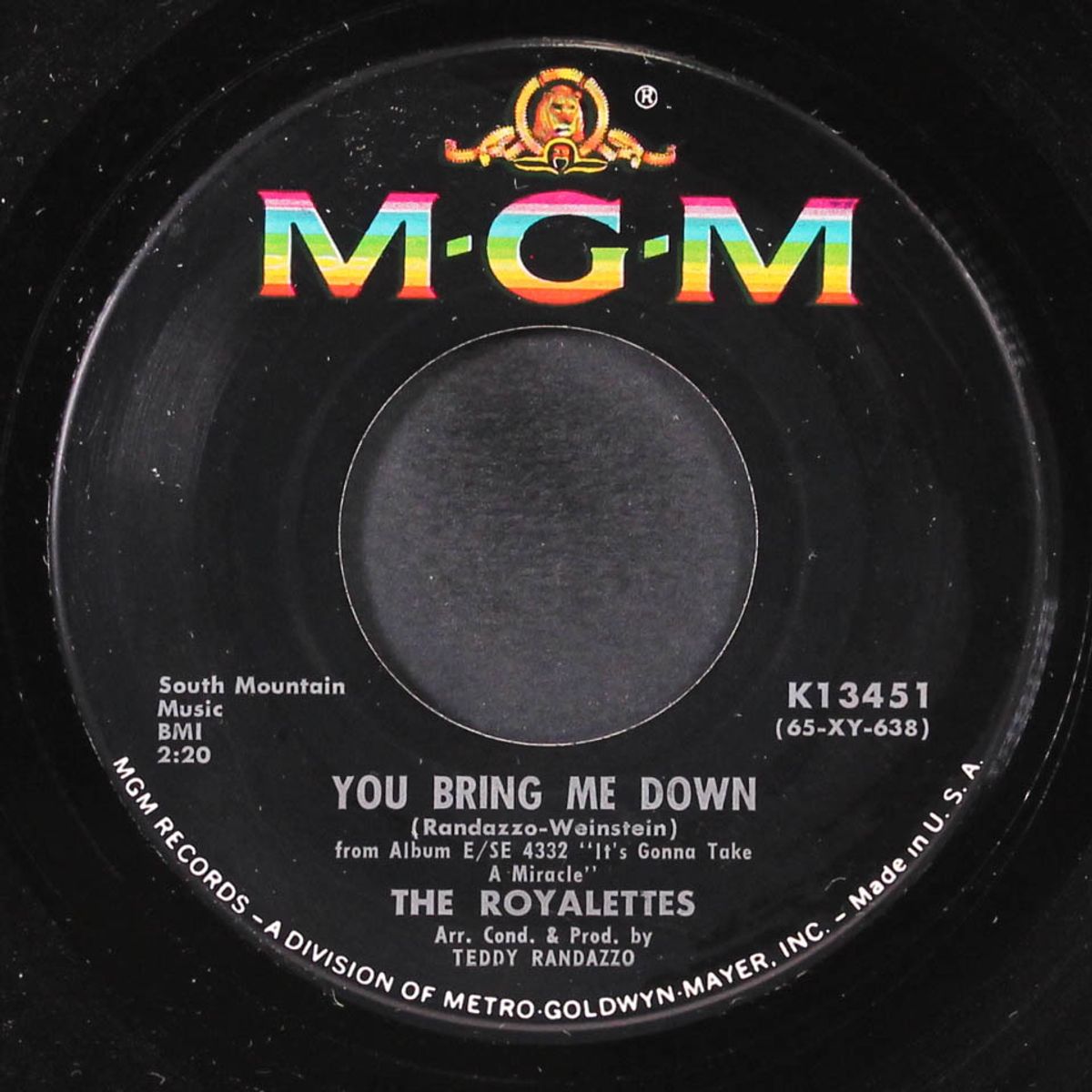 only when you're lonely / you bring me down by ROYALETTES