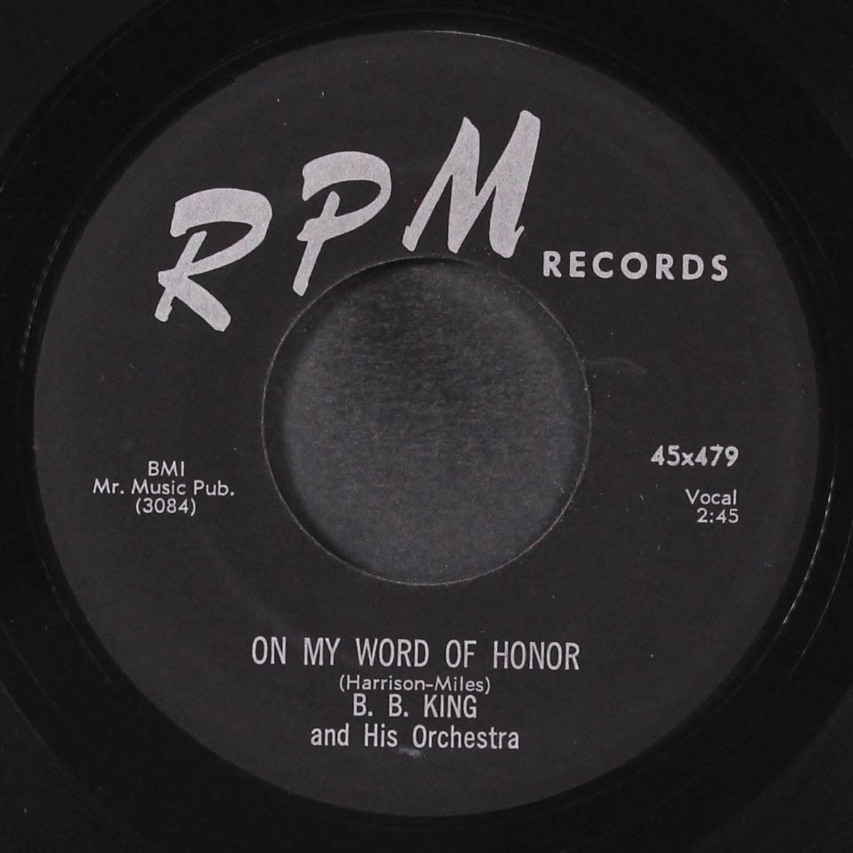 bim bam / on my word of honor by B.B. KING