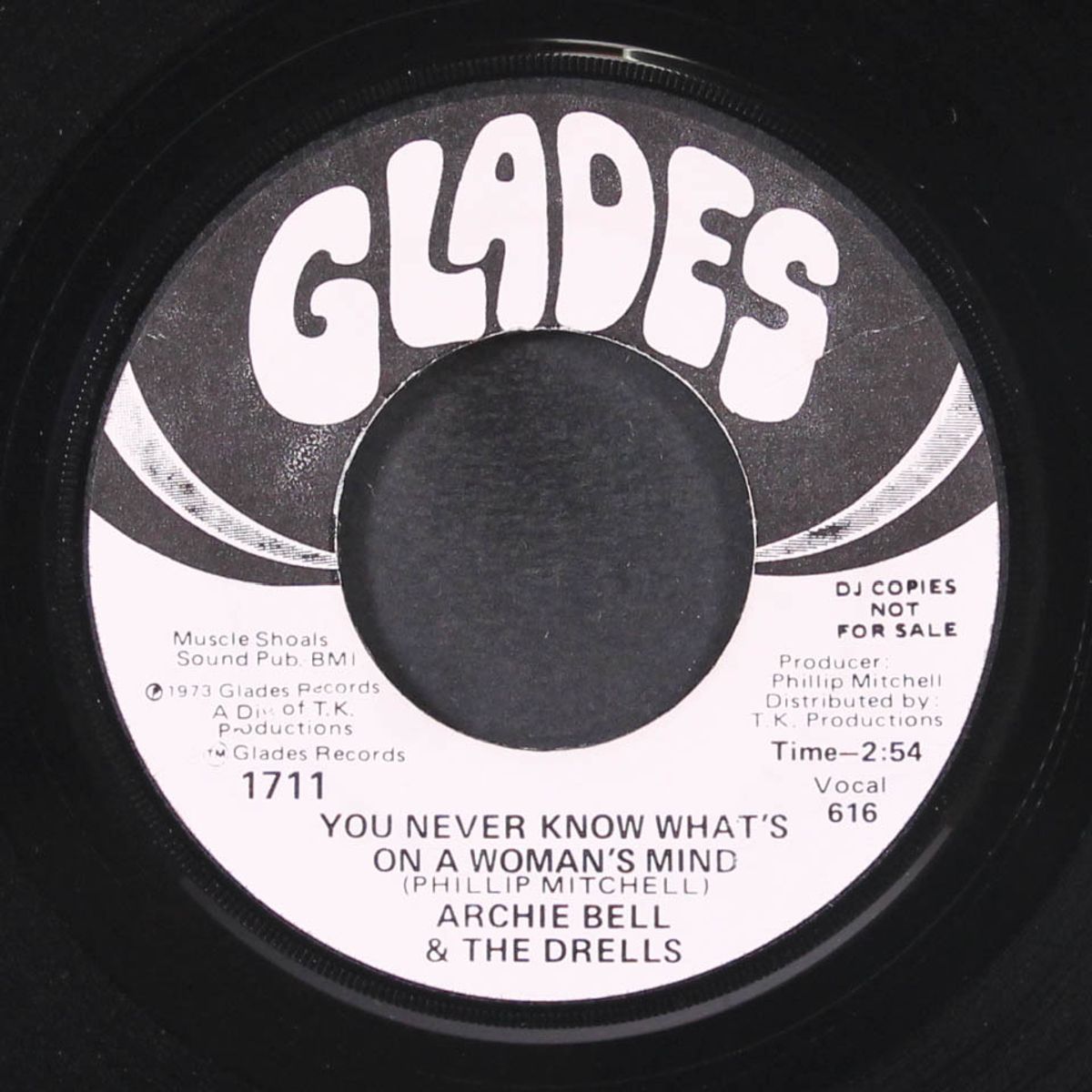 ain't nothing for a man in love / you never know what's on a woman's mind by ARCHIE BELL & DRELLS