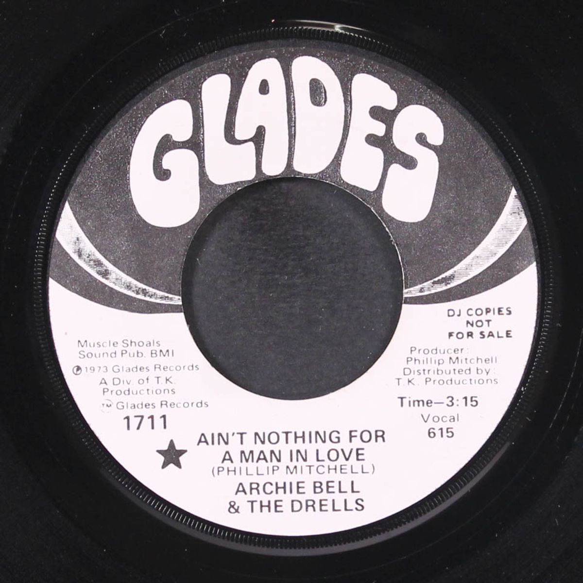 ain't nothing for a man in love / you never know what's on a woman's mind by ARCHIE BELL & DRELLS