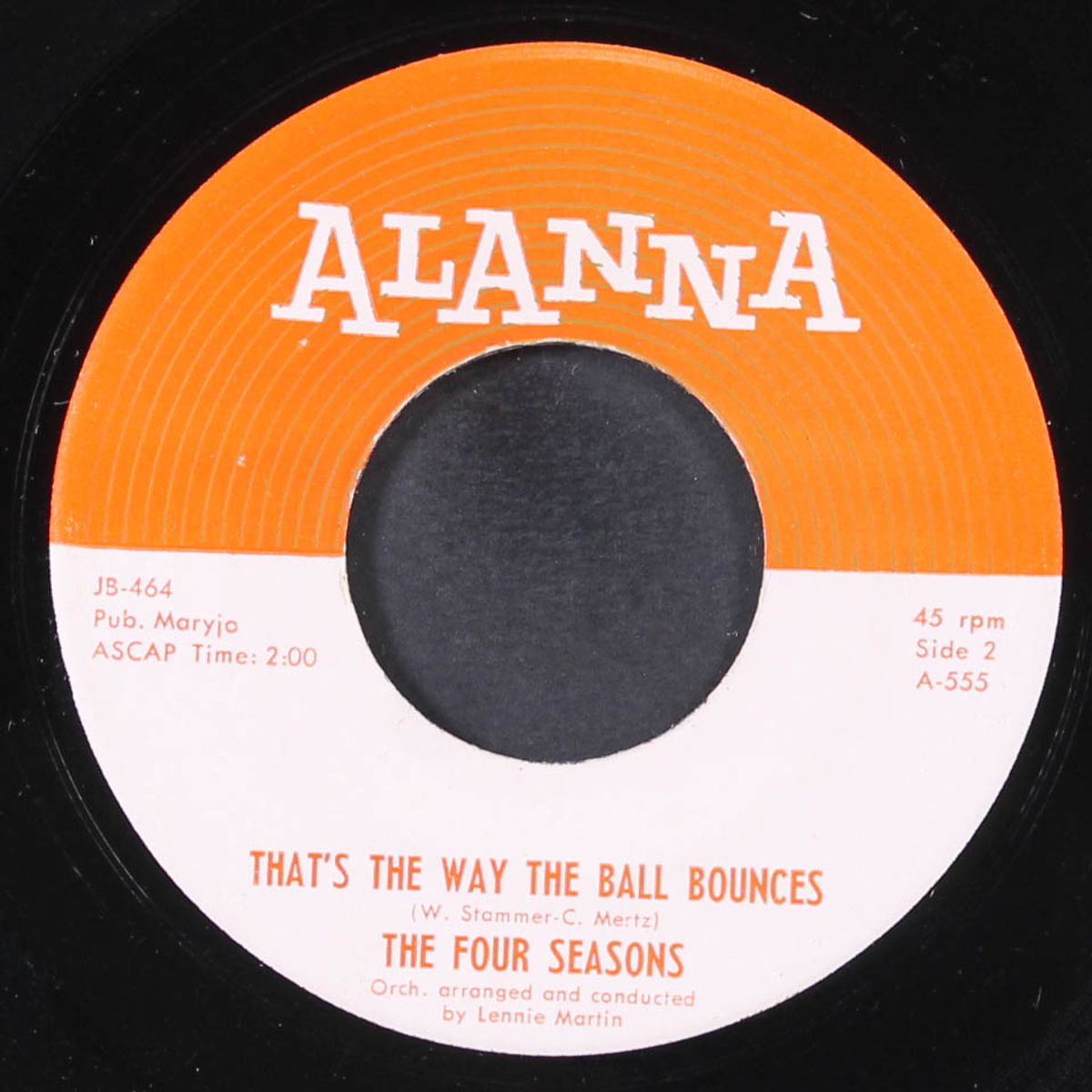 don't sweat it baby / that's the way the ball bounces by FOUR SEASONS