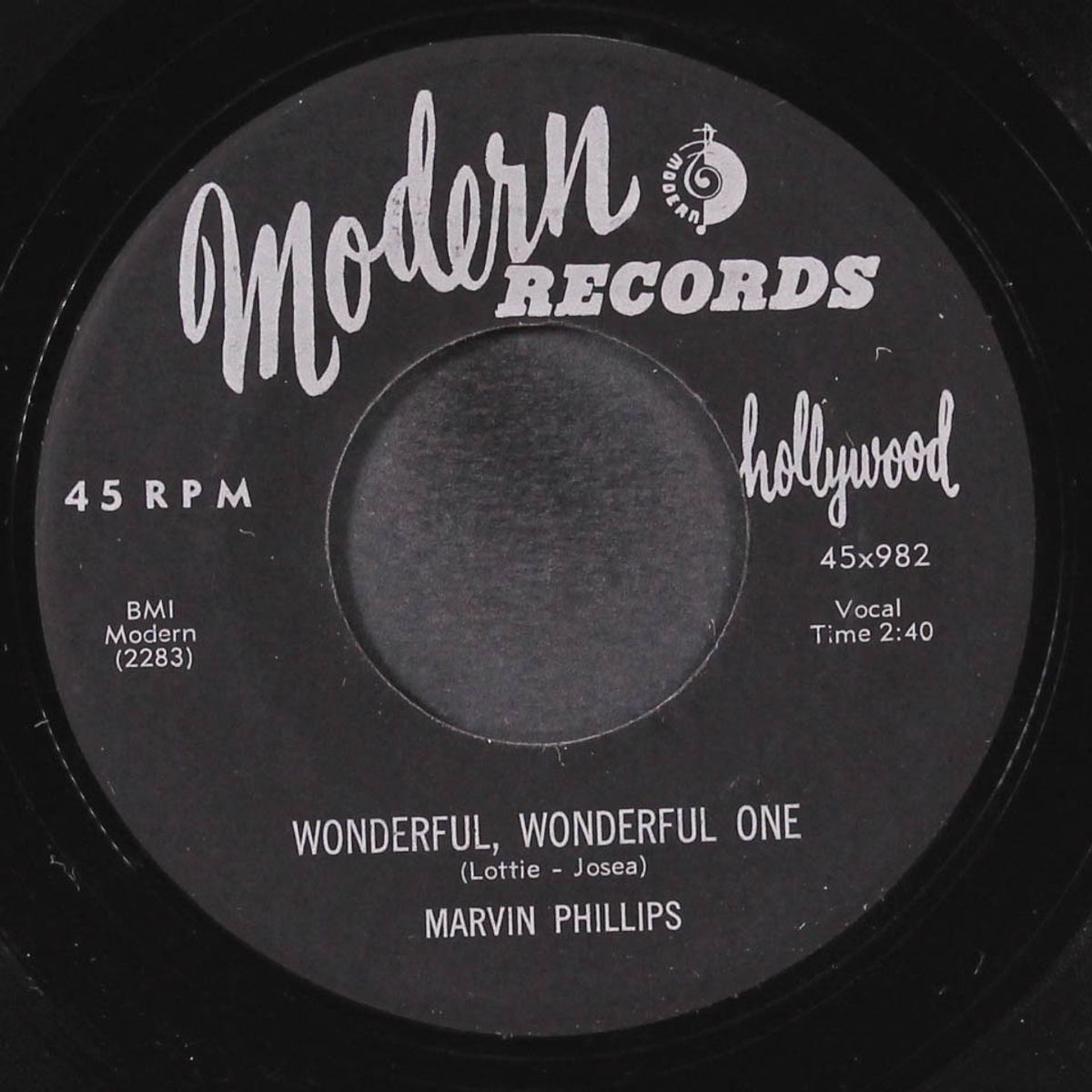 yes i do / wonderful, wonderful one by MARVIN PHILLIPS