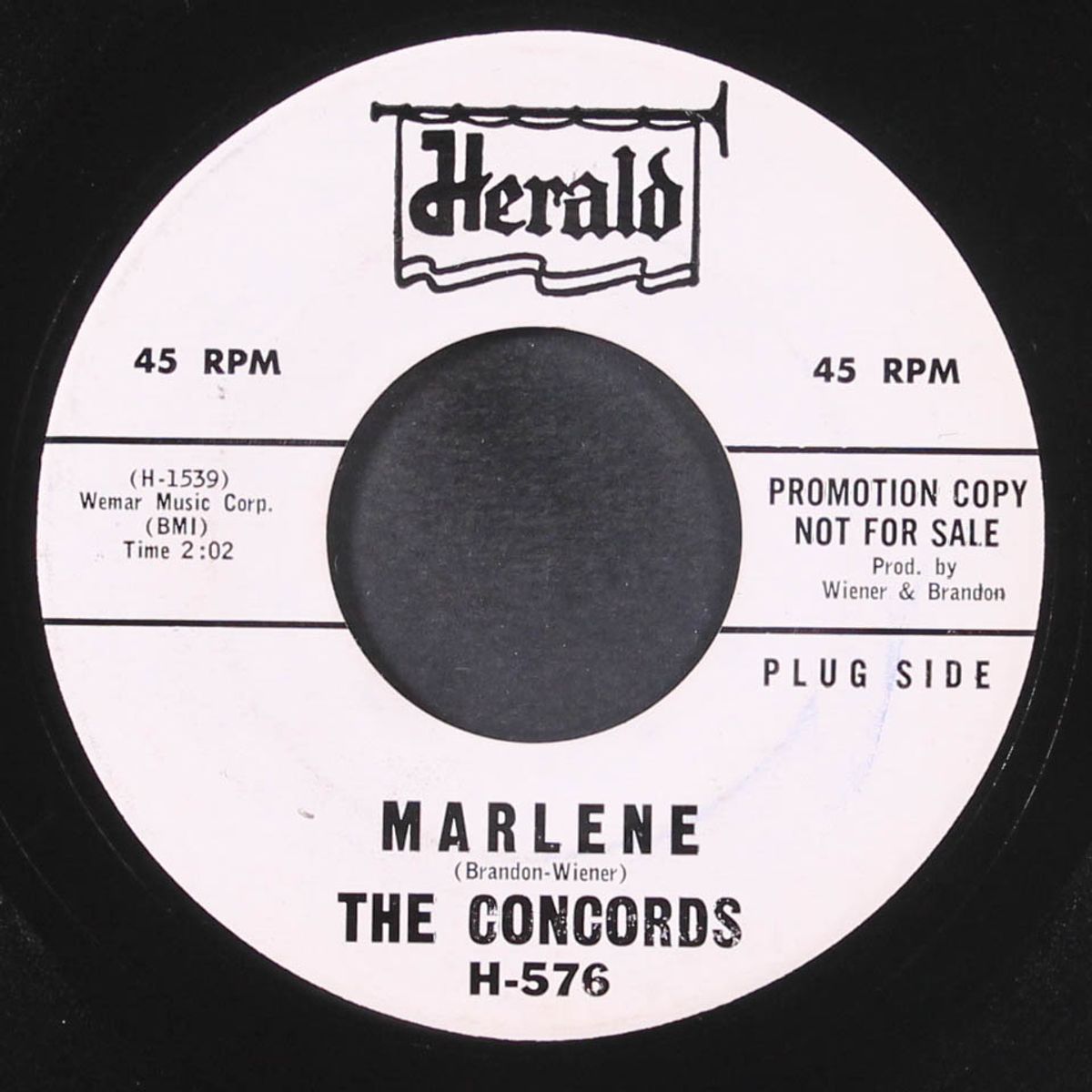 marlene / our love wasn't meant to be by CONCORDS