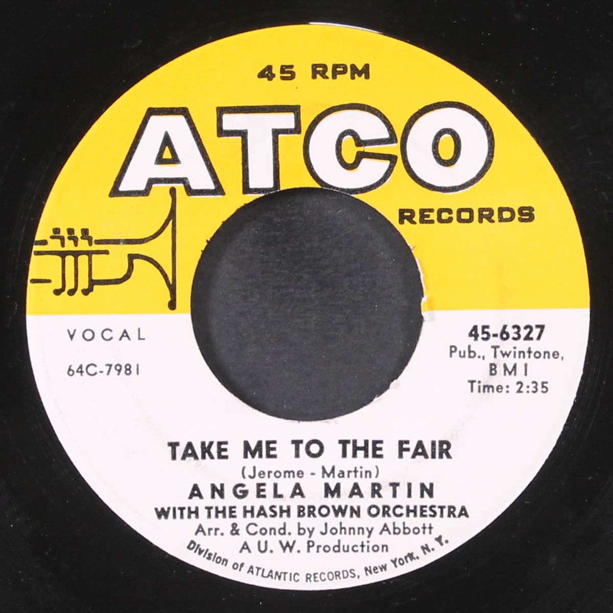 dip da dip / take me to the fair by ANGELA MARTIN