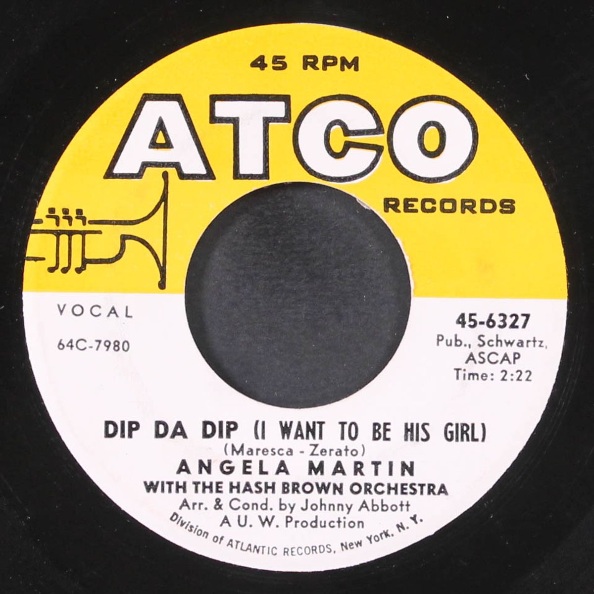 dip da dip / take me to the fair by ANGELA MARTIN
