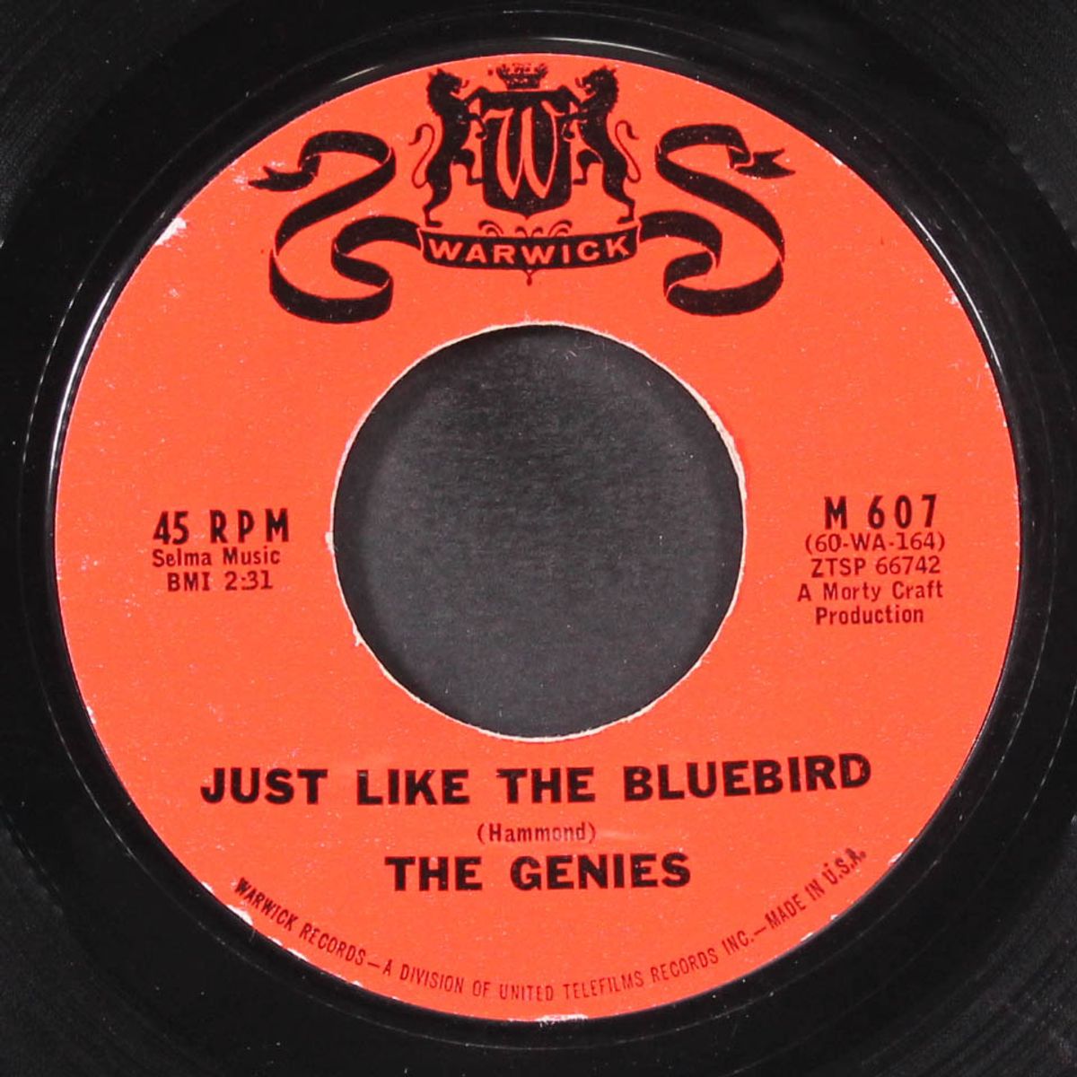 twistin' pneumonia / just like the bluebird by GENIES