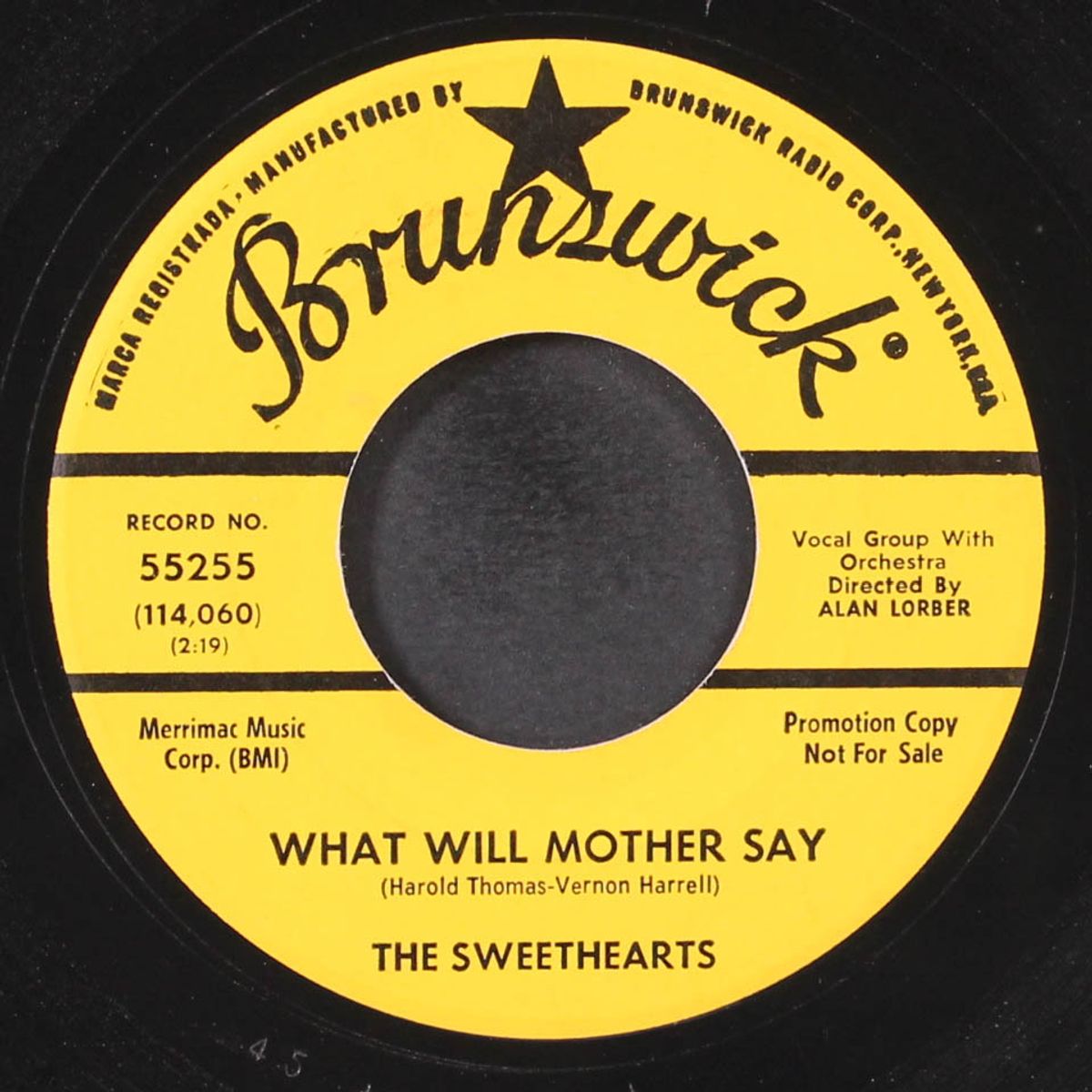 what will mother say / everybody i know by SWEETHEARTS