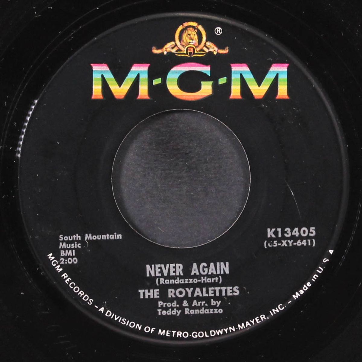 i want to meet him / never again by ROYALETTES