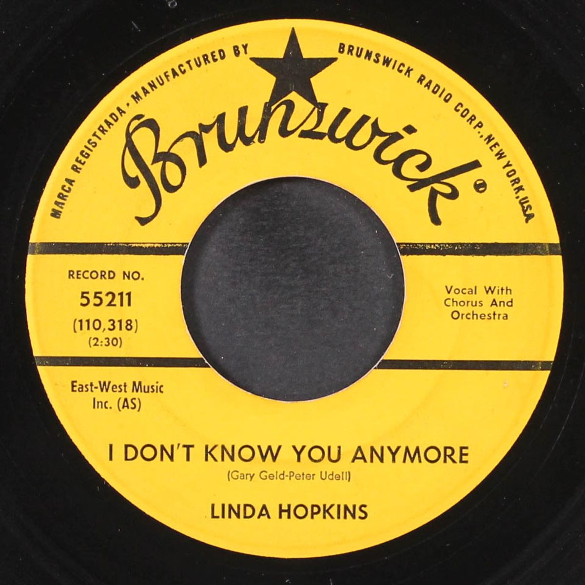 i don't know you anymore / happiness by LINDA HOPKINS
