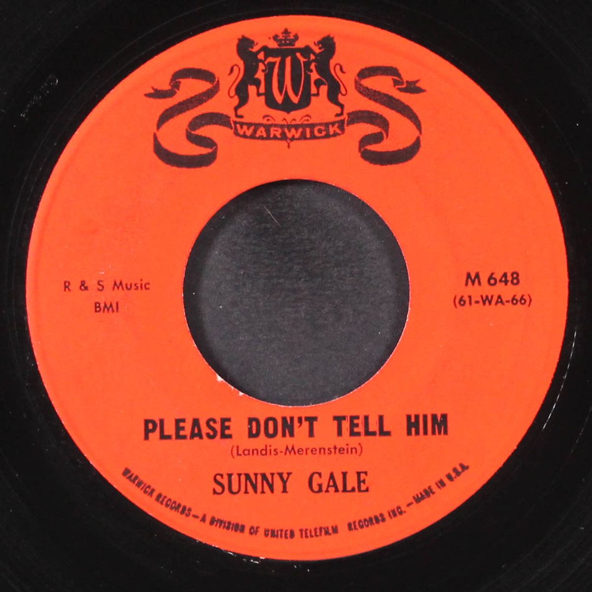 near you / please don't tell him by SUNNY GALE