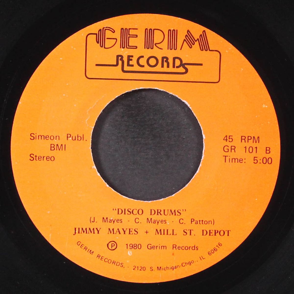 social security / disco drums by JIMMY MAYES & MILL ST DEPOT