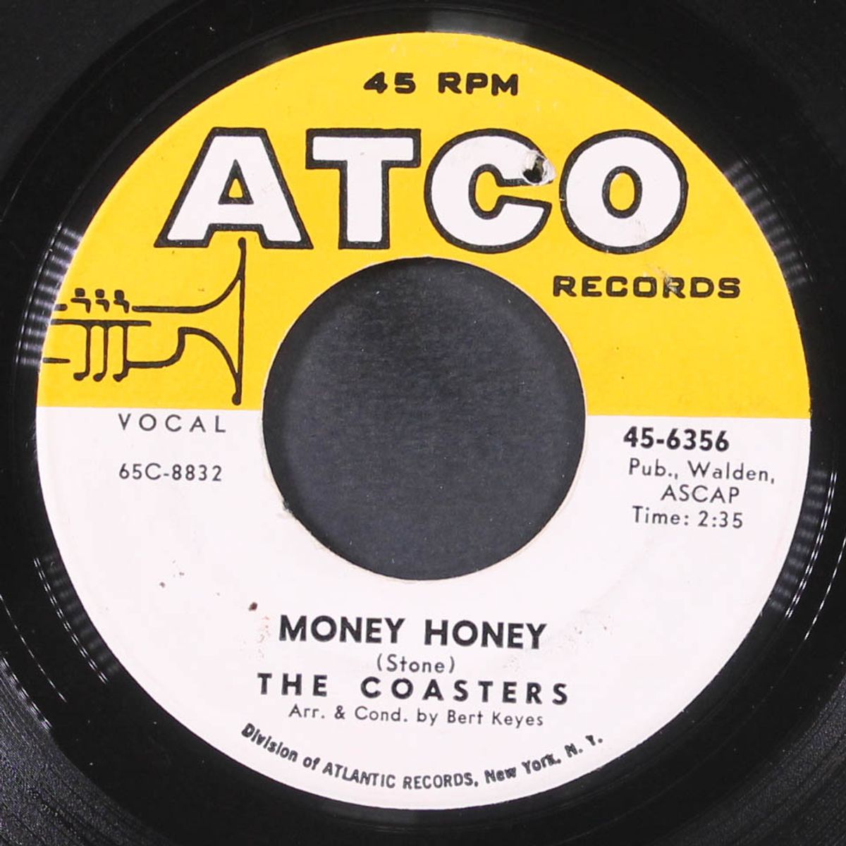let's go get stoned / money honey by COASTERS