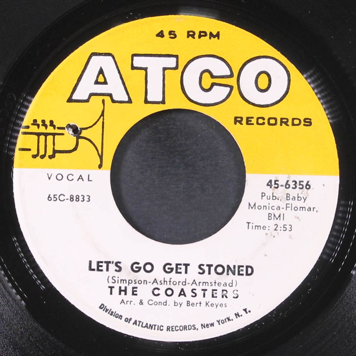 let's go get stoned / money honey by COASTERS