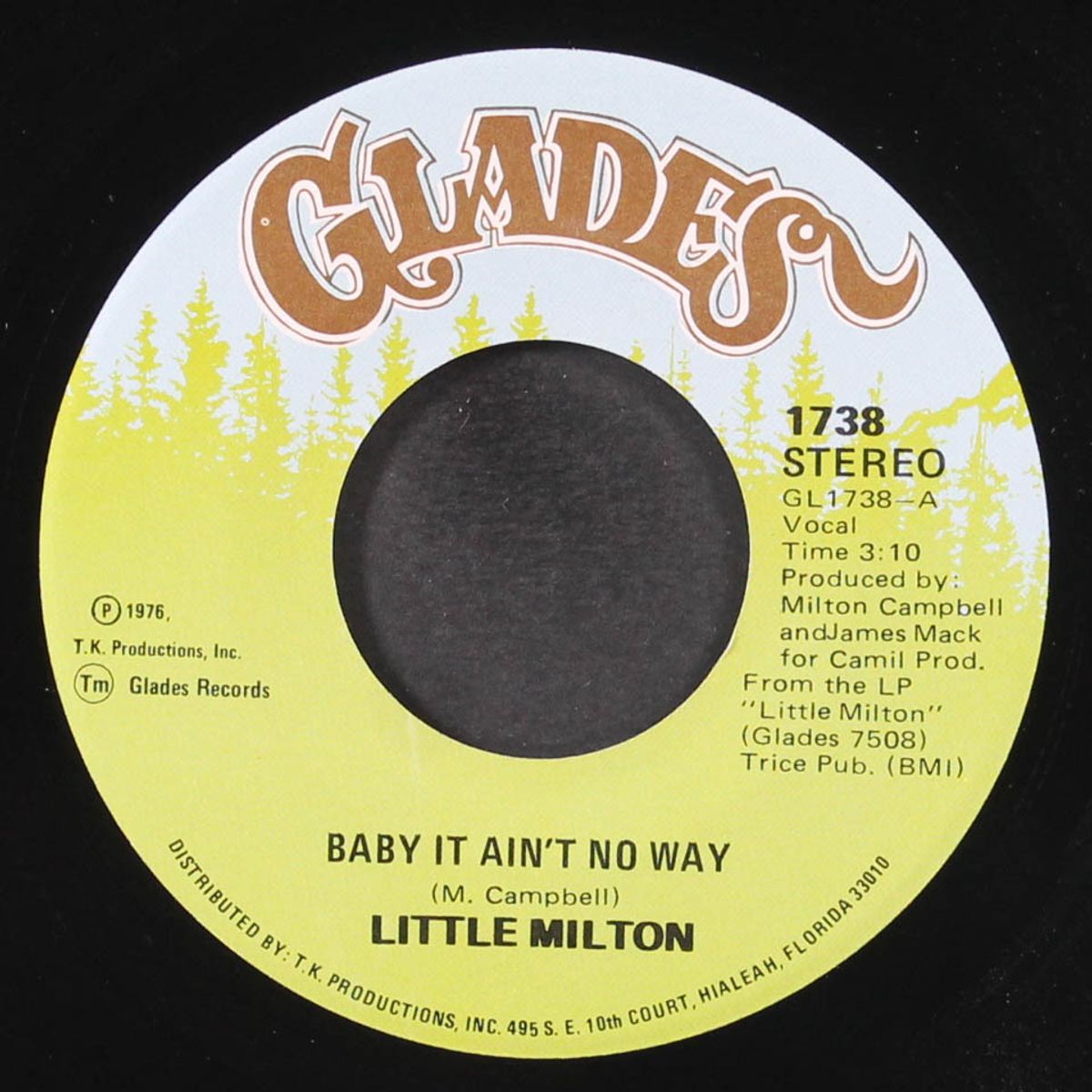 baby it ain't no way / bring it on back by LITTLE MILTON