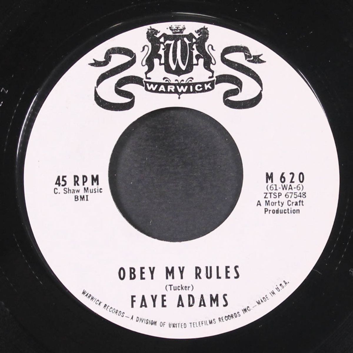 johnny, don't believe her / obey my rules by FAYE ADAMS