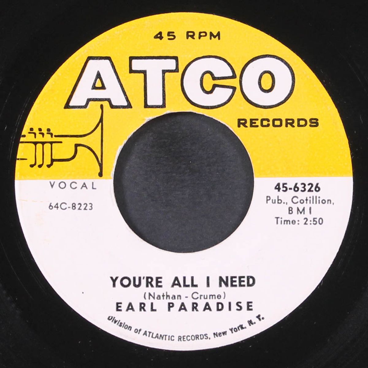 don't pass me by / you're all i need by EARL PARADISE