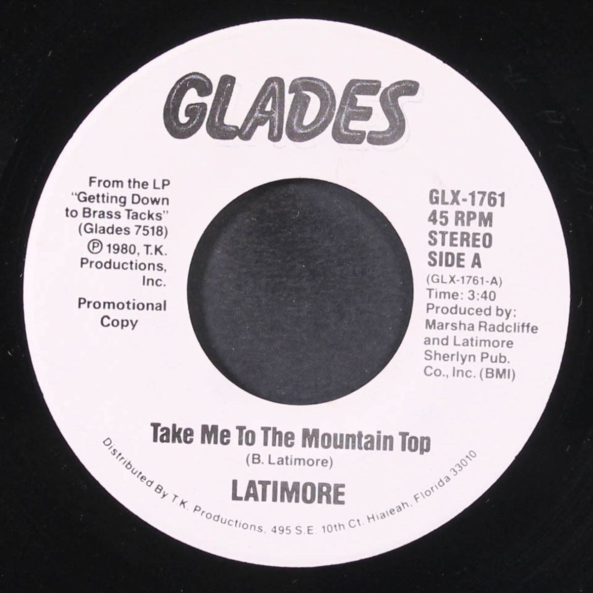 take me to the mountain top / same by LATIMORE