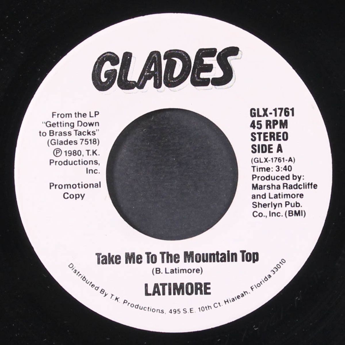 take me to the mountain top / same by LATIMORE