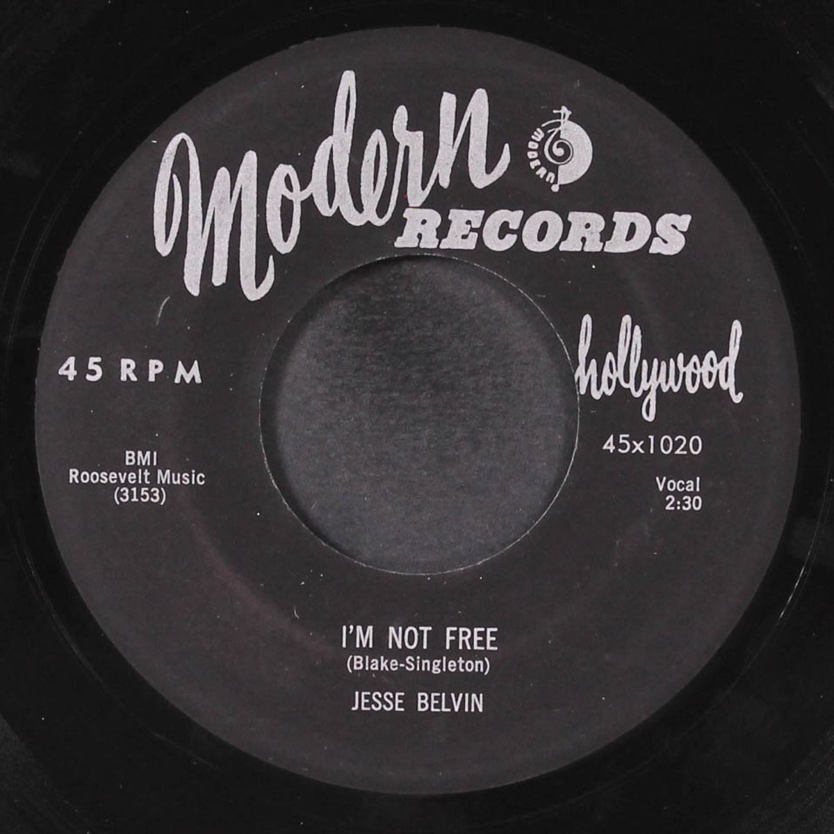 i'm not free / sad and lonesome by JESSE BELVIN